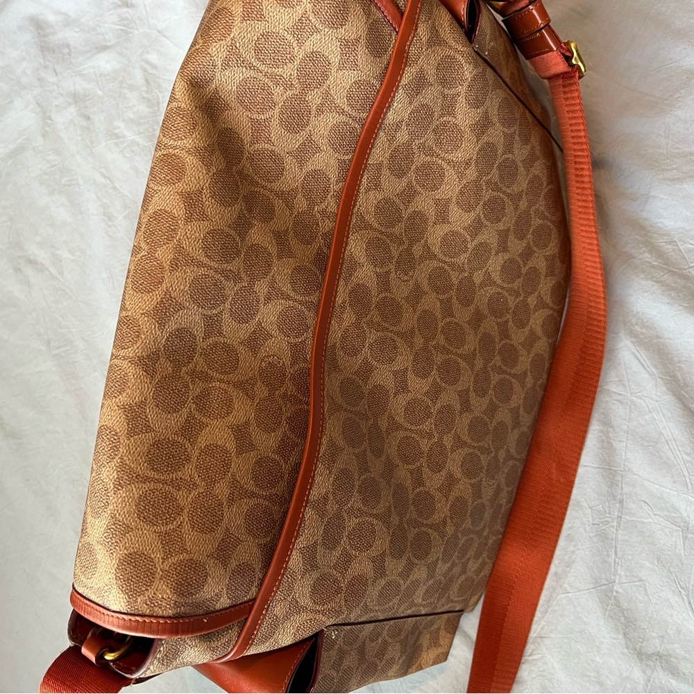 Coach Baby Messenger Bag In Signature Canvas - Picture 7 of 12